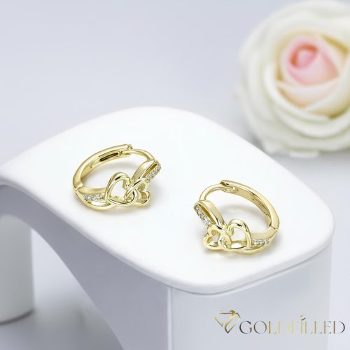 Gold-Filled Hypoallergenic Earrings 15mm 14K color