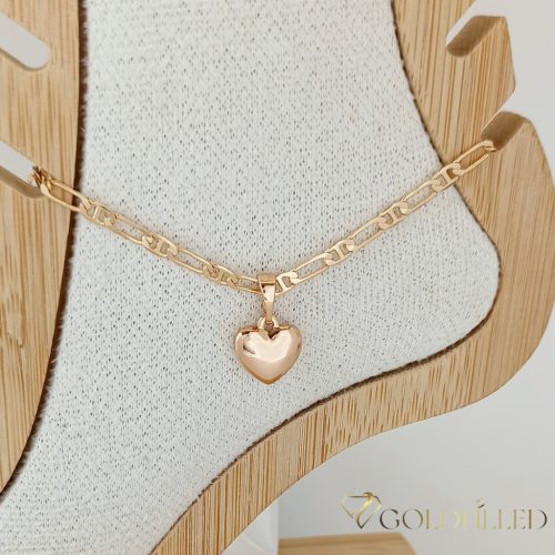 Gold-Filled Anklet 28cm/3mm 18K color