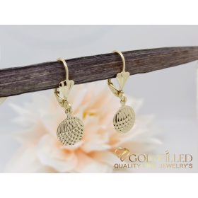 Gold-Filled Hypoallergenic Earrings 30mm 14K color	