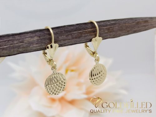 Gold-Filled Hypoallergenic Earrings 30mm 14K color	