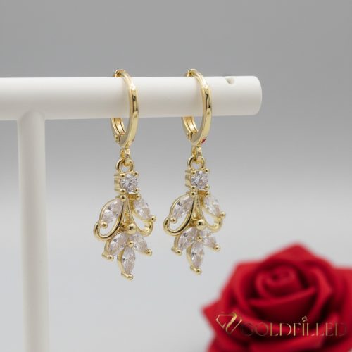 Gold-Filled Hypoallergenic Earrings 35mm 14K color